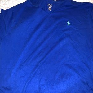 Blue and green polo Ralph Lauren shirt